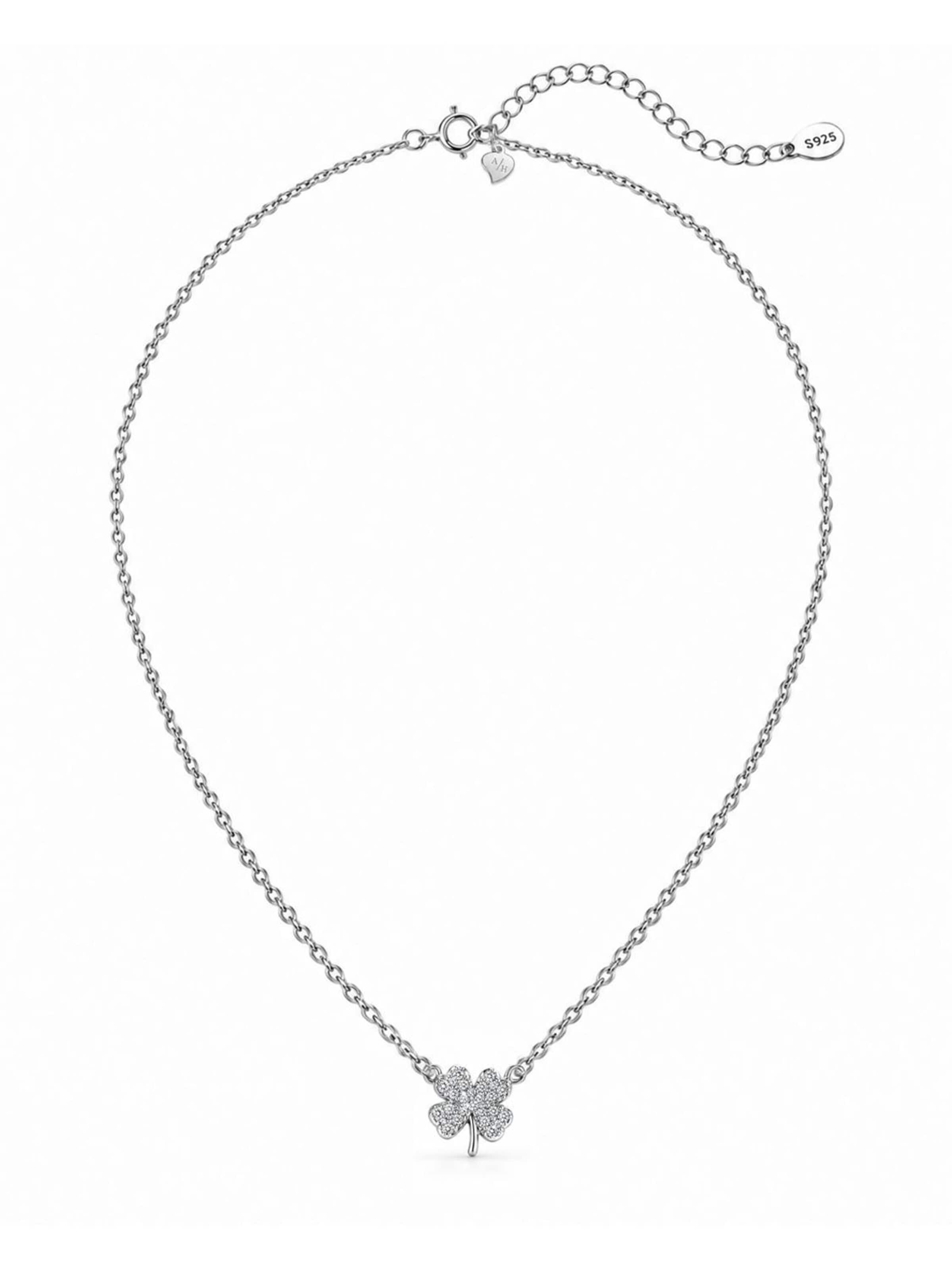 Alster Herz Ketting 'FELICIA' in Zilver