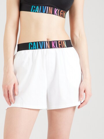 Calvin Klein Underwear Štandardný strih Nohavice 'Power Pride' - biela