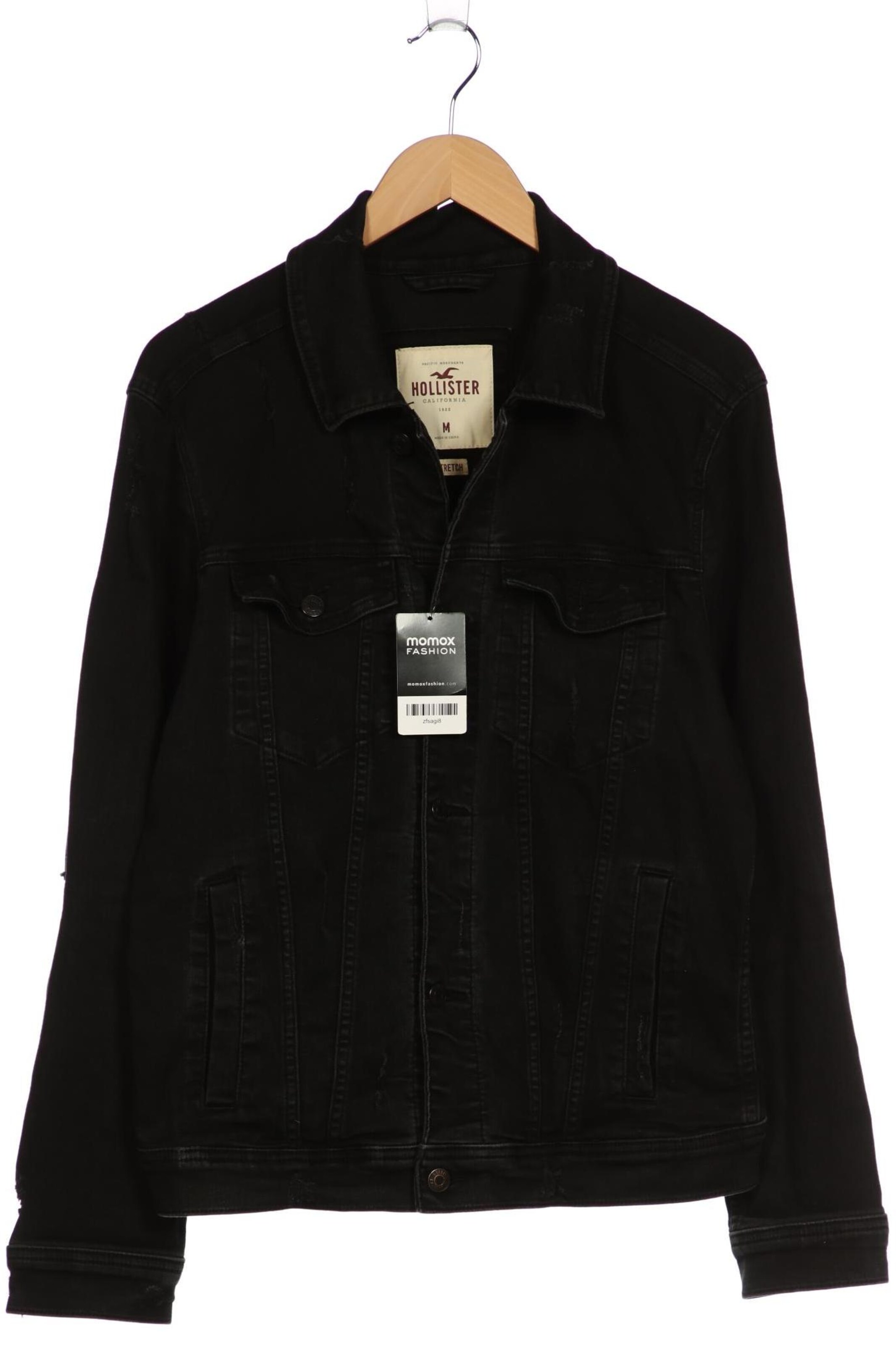 HOLLISTER Jacket & Coat in M in Black: front