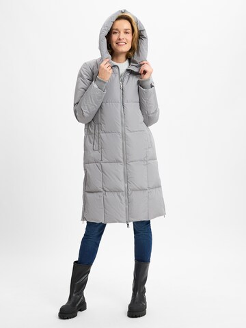 MOS MOSH Winter coat in Grey: front