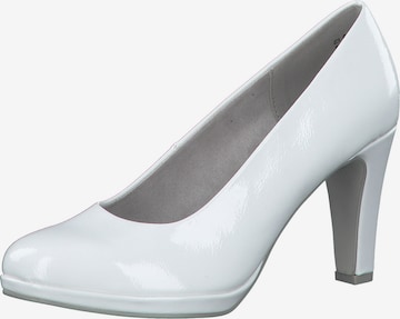 MARCO TOZZI أحذية بكعب عالٍ بلون أبيض: الأمام