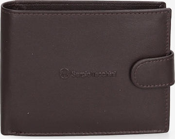 Portamonete di Sergio Tacchini in marrone: frontale