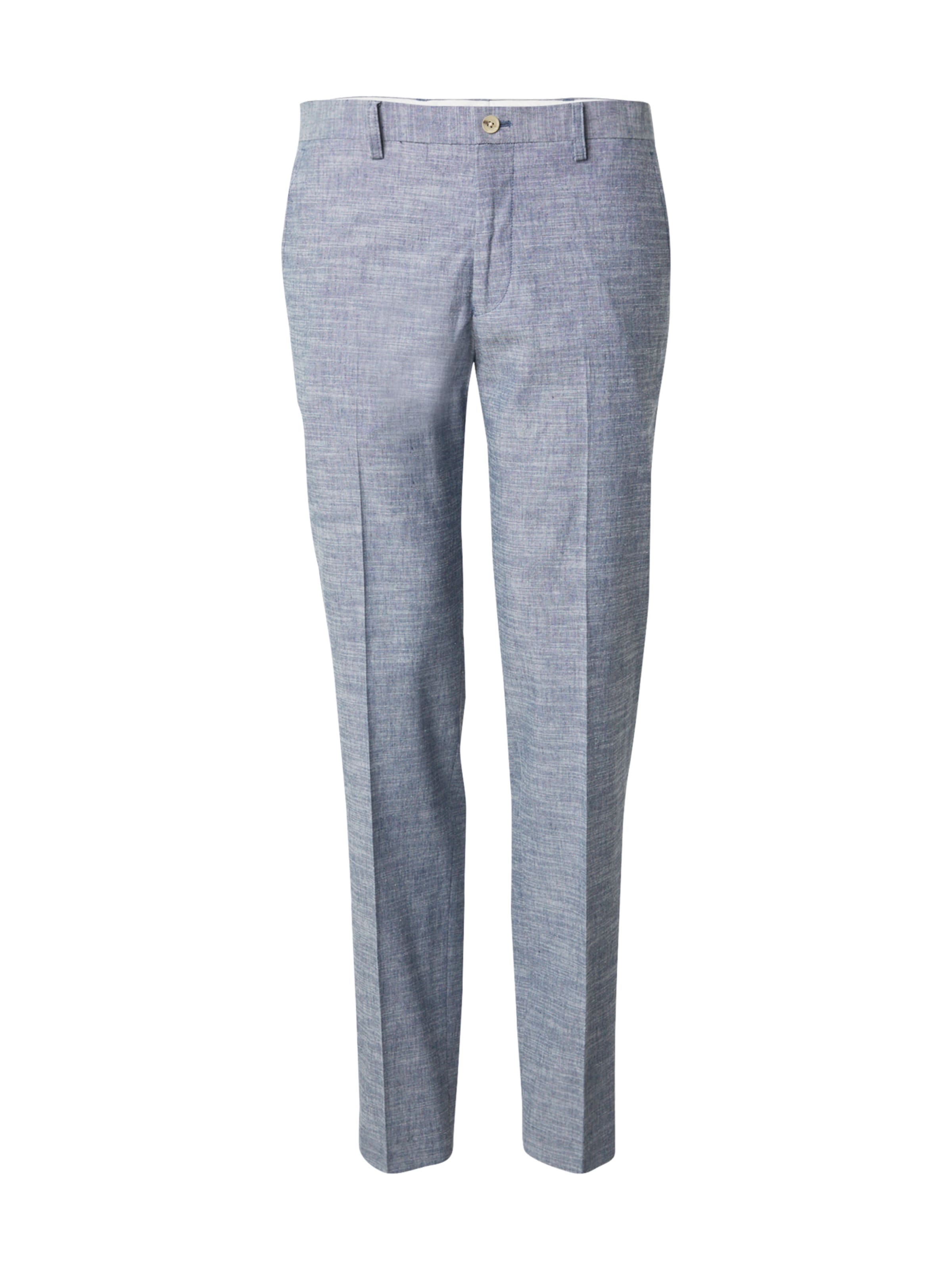 Jack & Jones Premium Slimfit Spodnie w kant 'JPRRIVIERA' w kolorze niebieski: przód