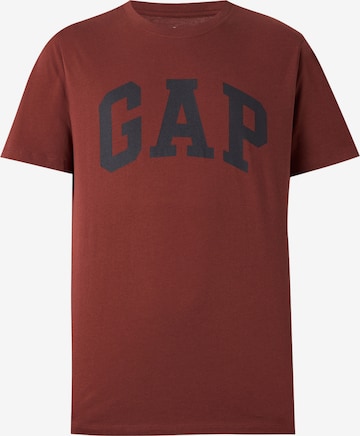 GAP Shirt 'EVERYDAY' in Brown: front