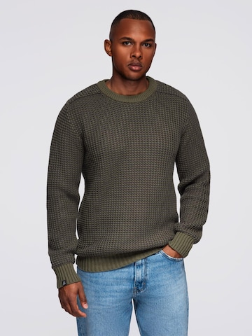 Ombre Pullover 'OM-SWSW-0122' in Grün: Vorderseite