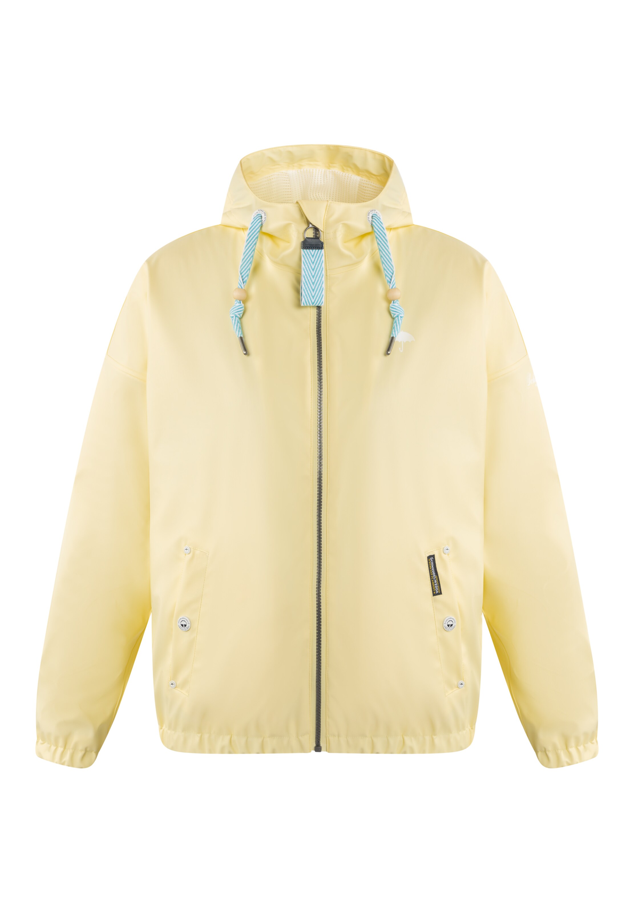 Schmuddelwedda Φθινοπωρινό και ανοιξιάτικο μπουφάν σε κίτρινο: μπροστά