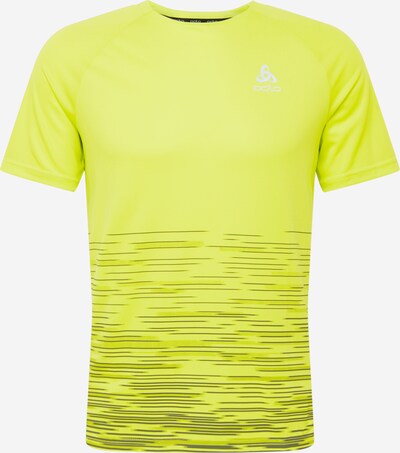ODLO Sportshirt in neongelb / grau, Produktansicht