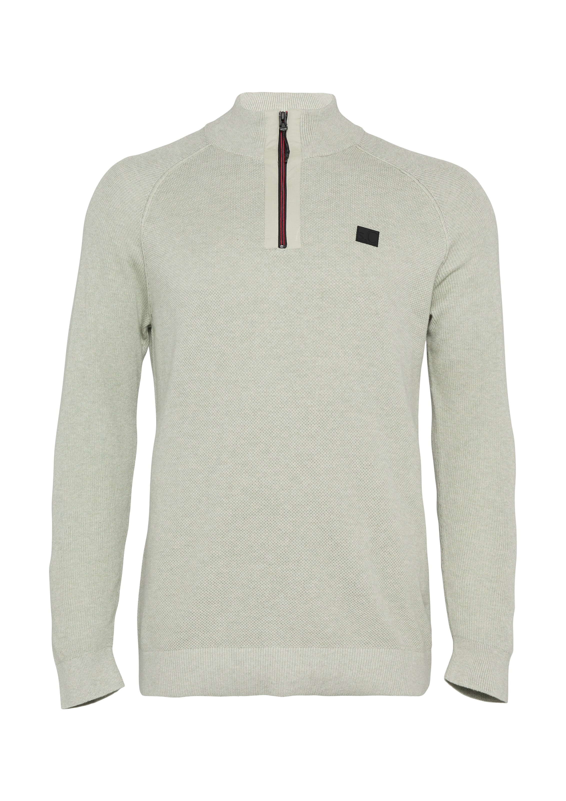 s.Oliver Men Big Sizes Pullover in Beige: Vorderseite