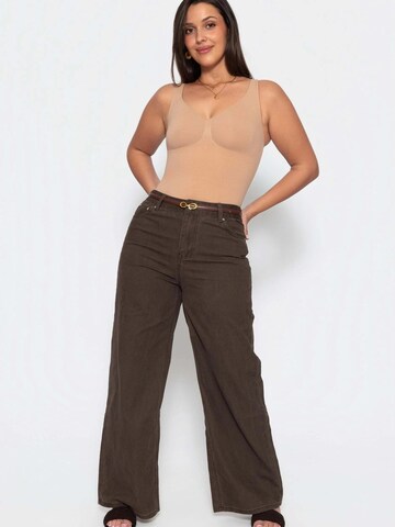 SASSYCLASSY Shaping Bodysuit in Beige
