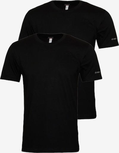 KAPPA Performance Shirt in Black / White, Item view