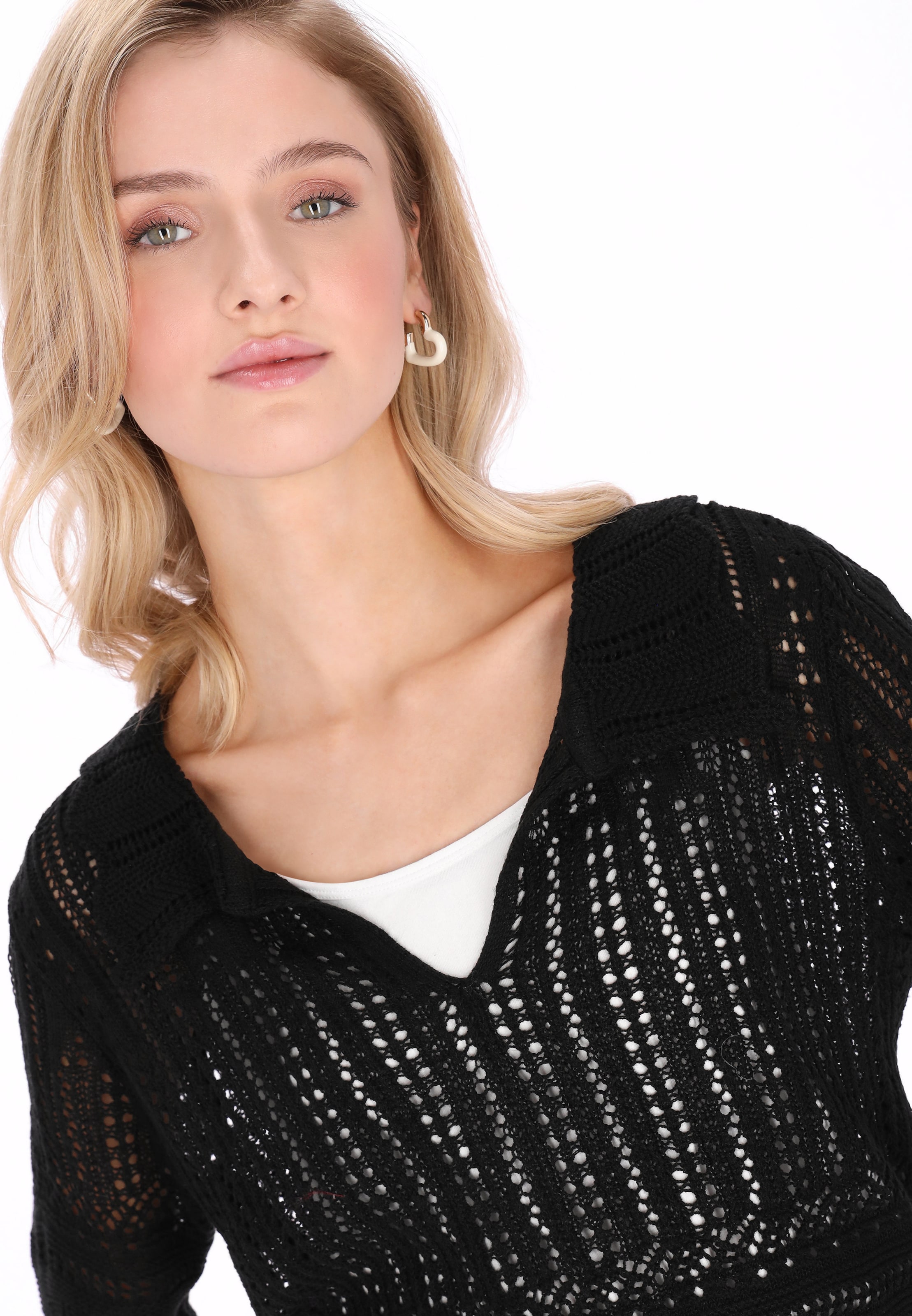 Pull-over 'Young Fashion' MYMO en noir