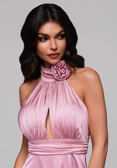 Ombre Avondjurk in de kleur Rosa, Productweergave