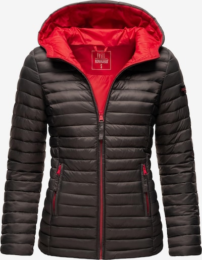 MARIKOO Välikausitakki 'Asraa' värissä antrasiitti / vaaleanpunainen, Tuotenäkymä