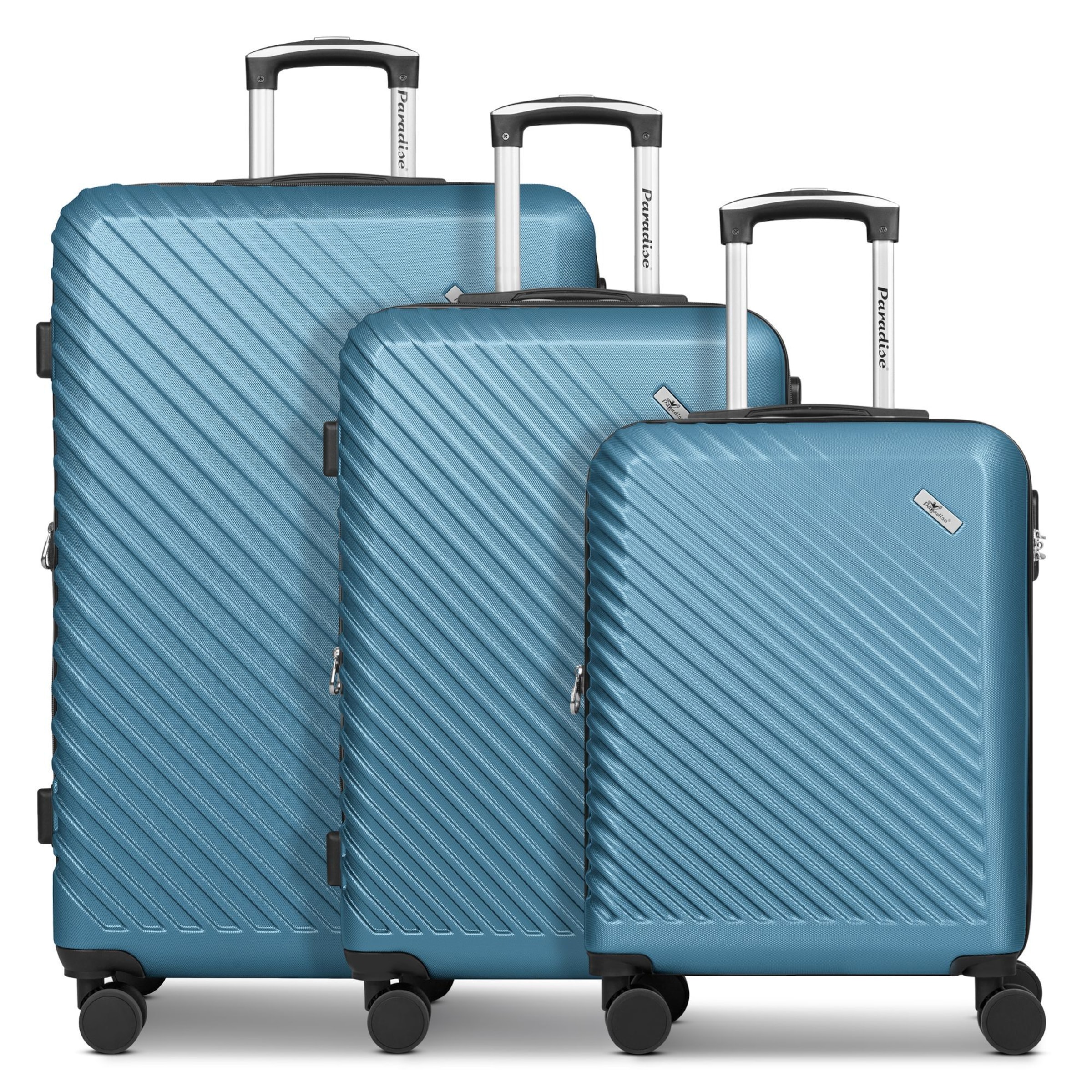 CHECK.IN Kofferset 'Paradise 2.0' in Blau: Vorderseite