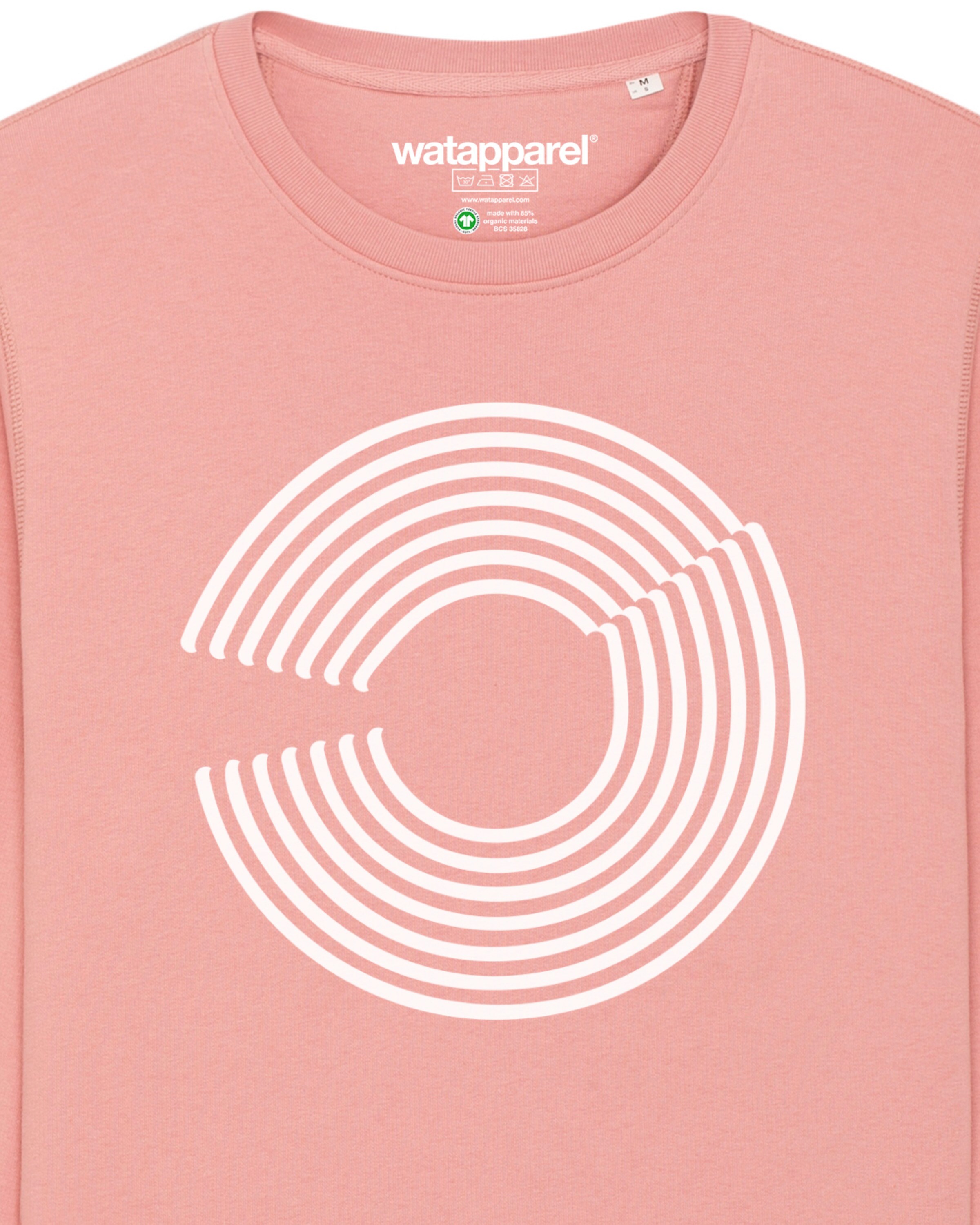 Watapparel Sweatshirt ' Abstract 01 ' in Pink
