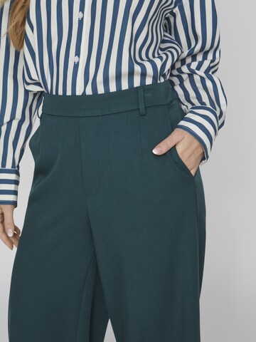 VILA Wide leg Pants 'Varone' in Green