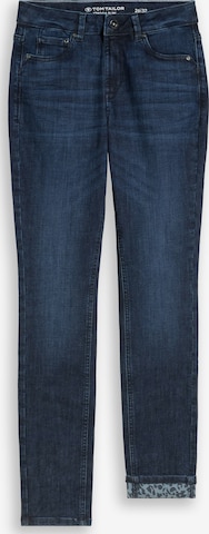 TOM TAILOR Slimfit Farkut 'EDDA' värissä sininen: etupuoli