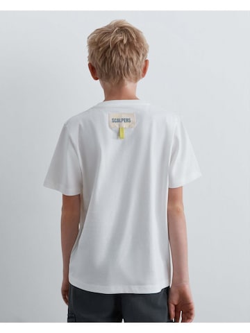Tricou ' ' de la Scalpers pe alb