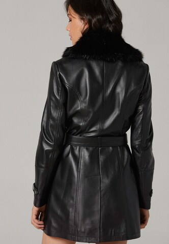 Derimod Between-season jacket 'Genuine' in Black