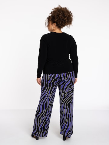 YOEK Loosefit Broek in Zwart