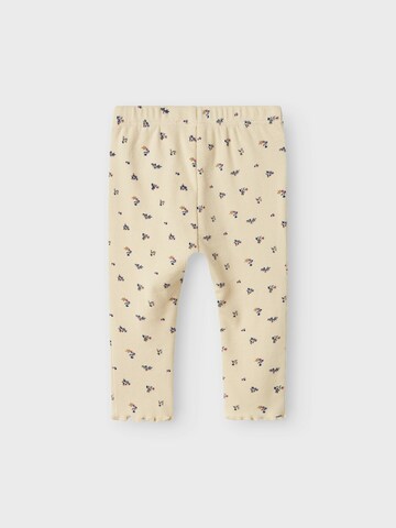 NAME IT Skinny Leggings 'NBFOLINNE' in Beige