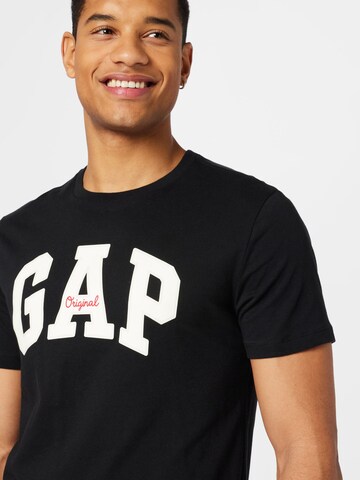 GAP Regular fit Shirt in Zwart