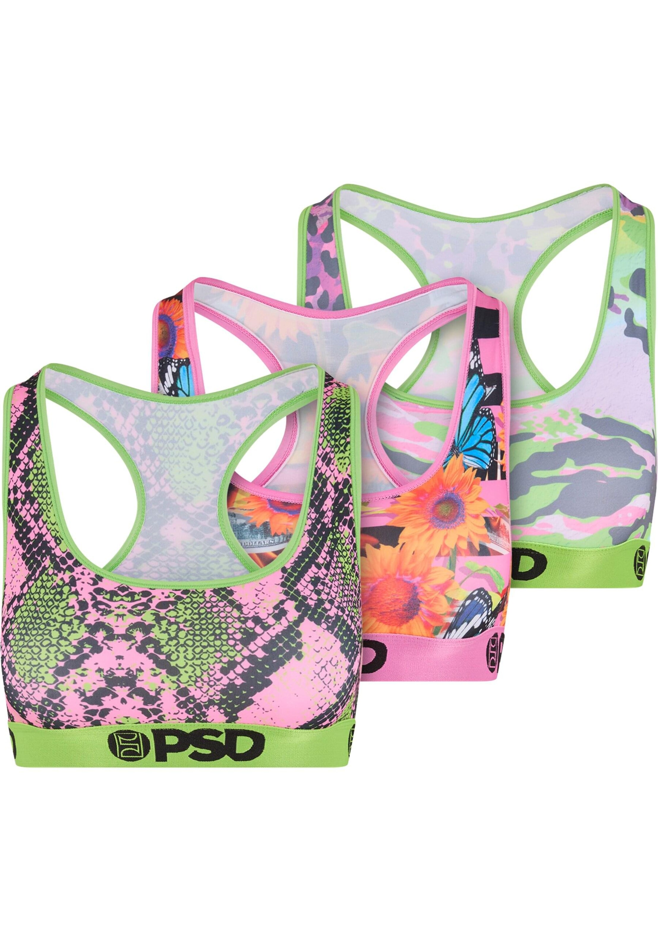 Bustier Soutien-gorge 'Summer Vibe' PSD en vert : devant