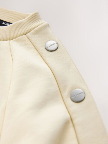 smALLSAINTS Sweatshirt 'Cygni Side Poppers' i gul
