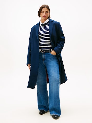 Tommy Hilfiger Curve Демисезонное пальто в Синий: спереди