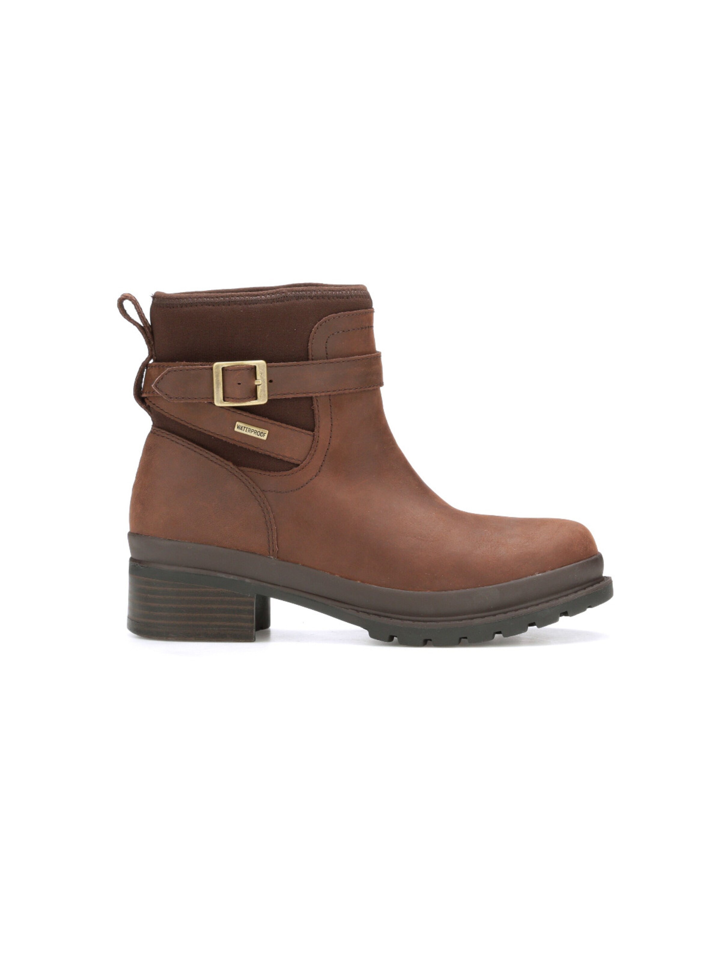 Botine 'Womens Liberty Ankle Leather' de la Muck boot pe maro: față