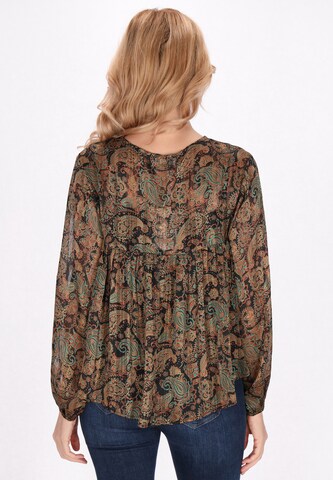 usha FESTIVAL Blouse 'Folklore' in Black