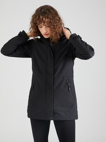 ICEPEAK - Chaqueta de montaña 'APLINGTON' en negro: frente