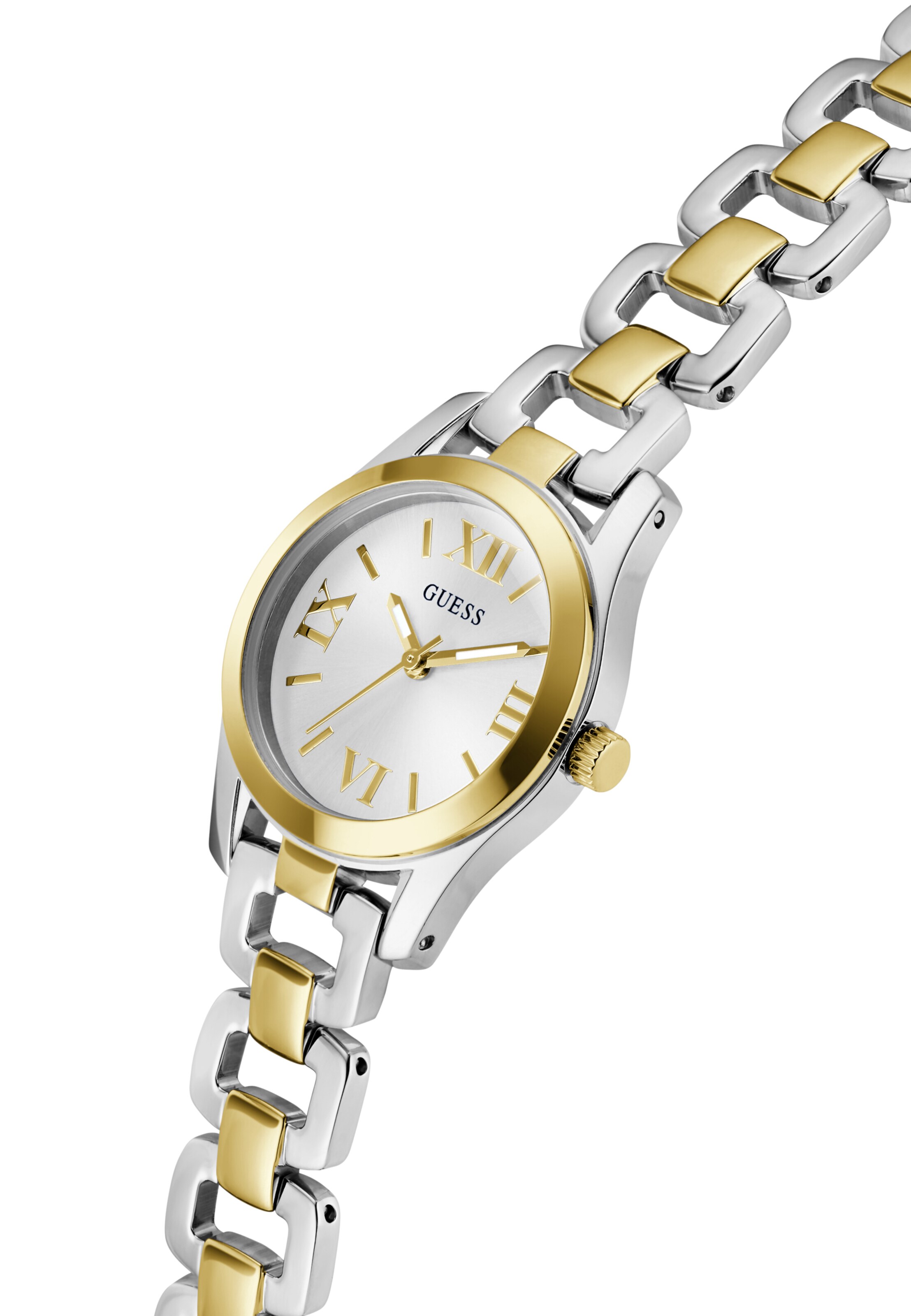 GUESS Analoog horloge 'Veda' in Zilver