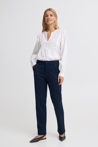 Fransa - Slimfit Calças em azul