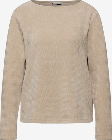 T-shirt STREET ONE en beige : devant