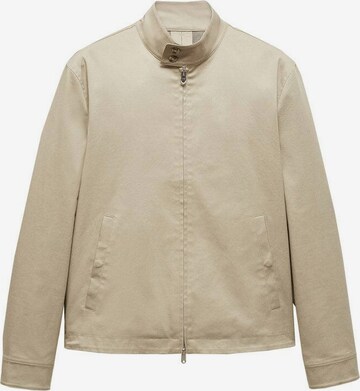 MANGO MAN Übergangsjacke 'talco' in Beige: predná strana