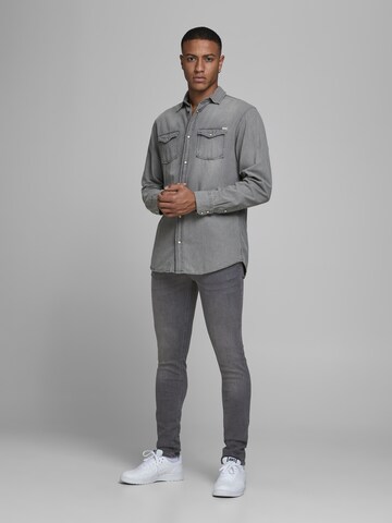 JACK & JONESSkinny Traperice 'JJILiam JJOriginal' - siva boja