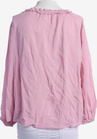 Velvet Bluse / Tunika S in Pink