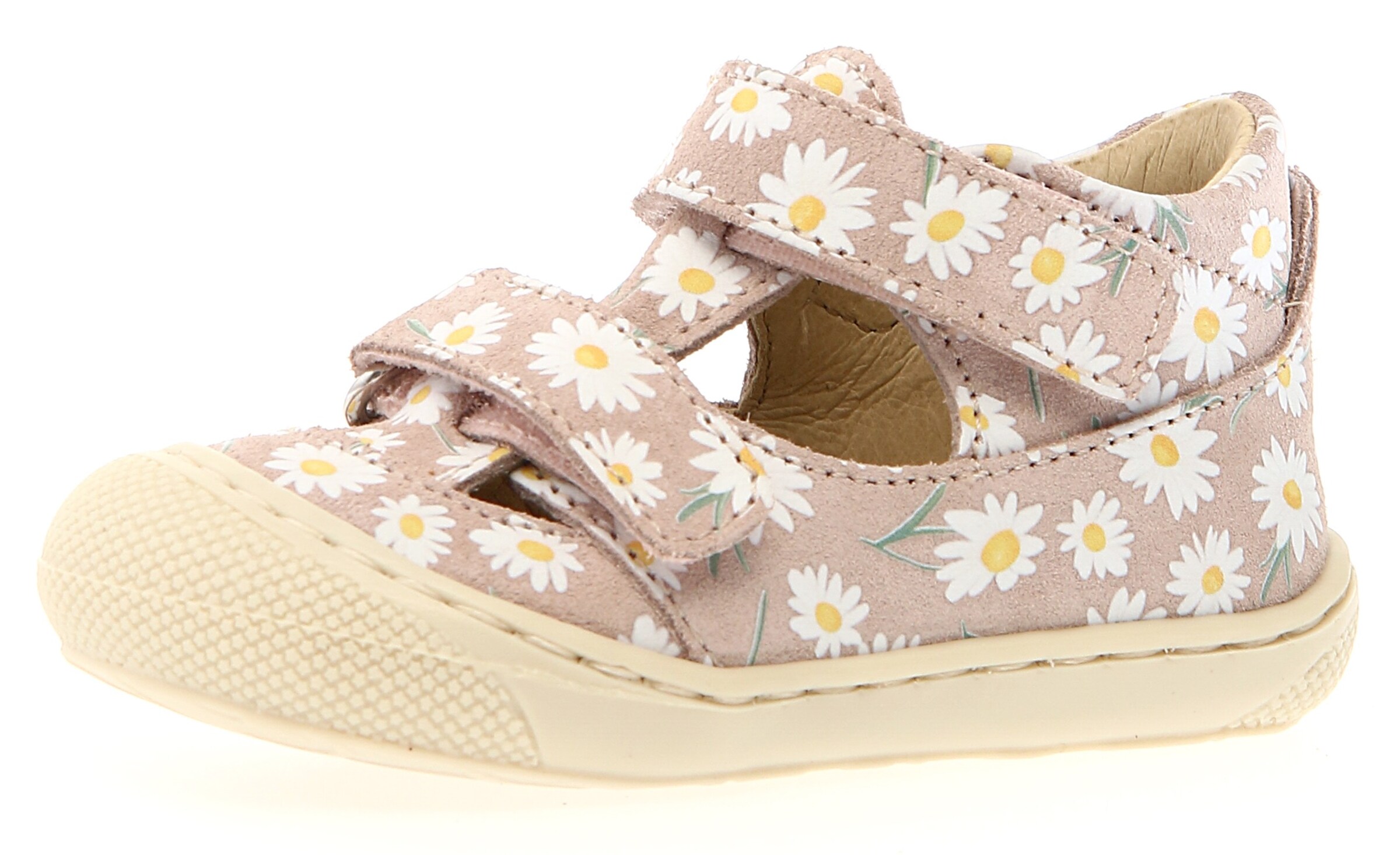 NATURINO First-Step Shoes in Pink: front