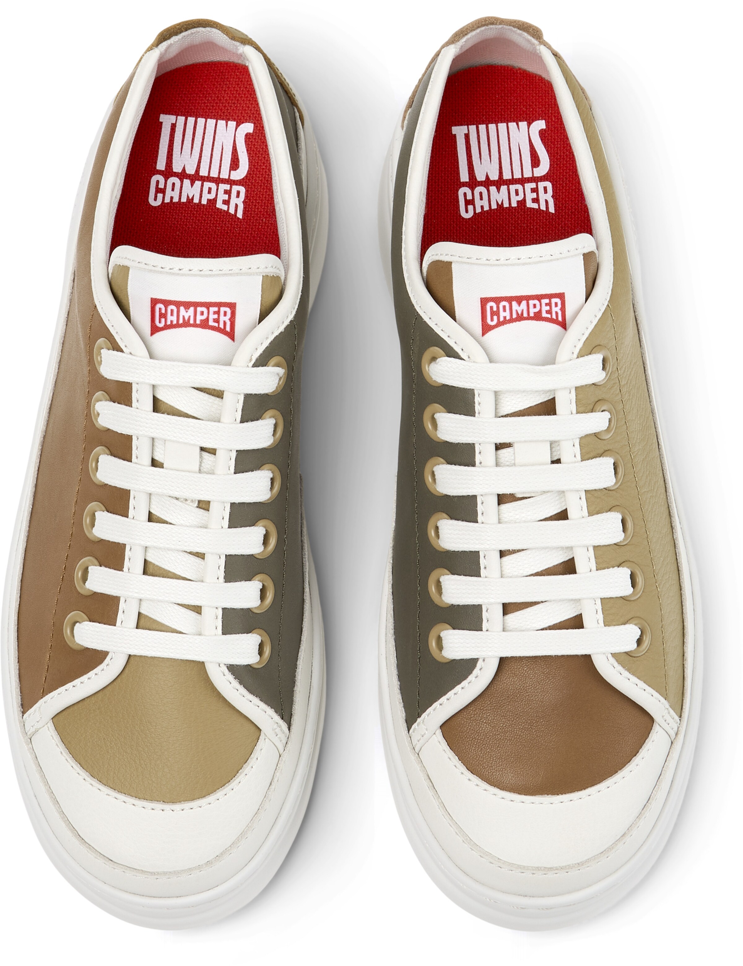 CAMPER - Sapatilhas baixas 'G3D Runner Up  Twins' em verde