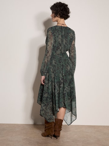 Robe-chemise Apricot en vert