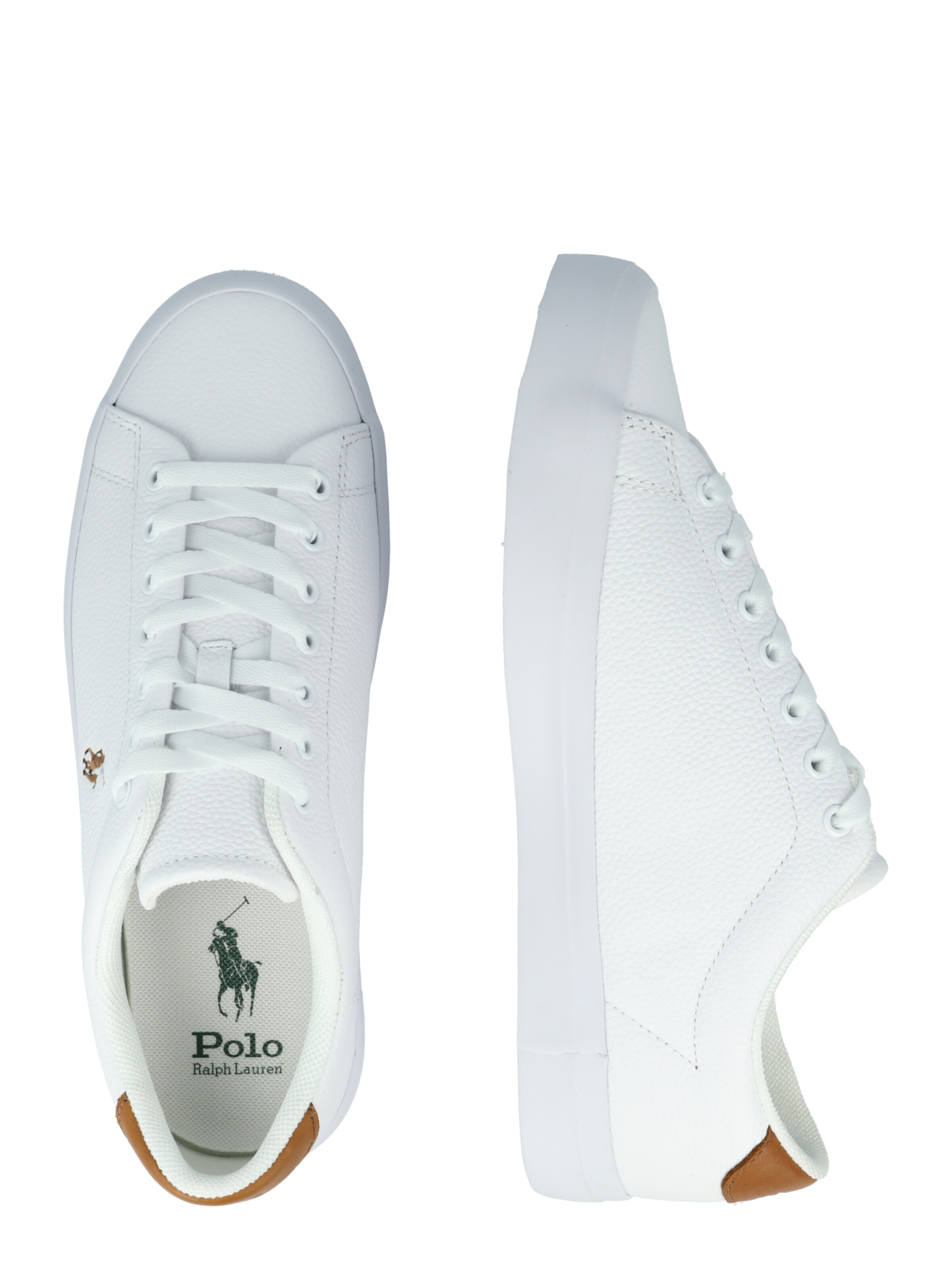 Polo Ralph Lauren Sneaker 'LONGWOOD' in Weiß