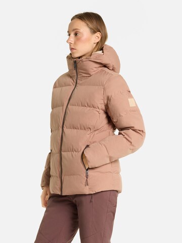 ZIENER Athletic Jacket 'TRAVA-Z' in Brown