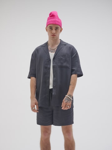 Pacemaker Regular fit Button Up Shirt 'Kuzey' in Grey