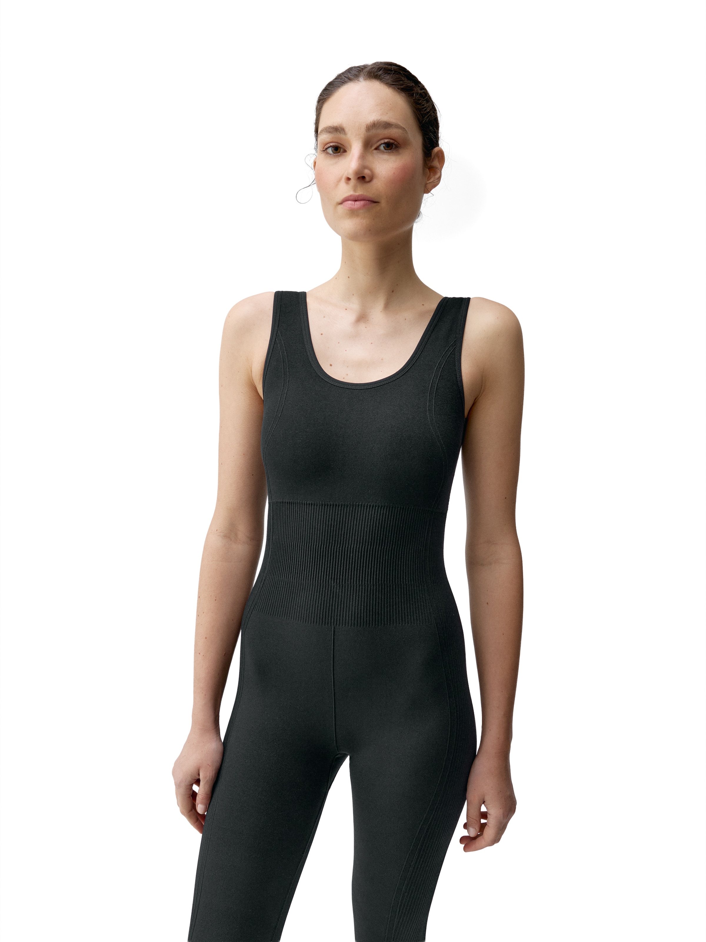 Born Living Yoga Jumpsuit ' Yashila ' in Black