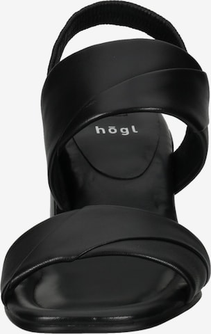 Sandalo con cinturino di Högl in nero
