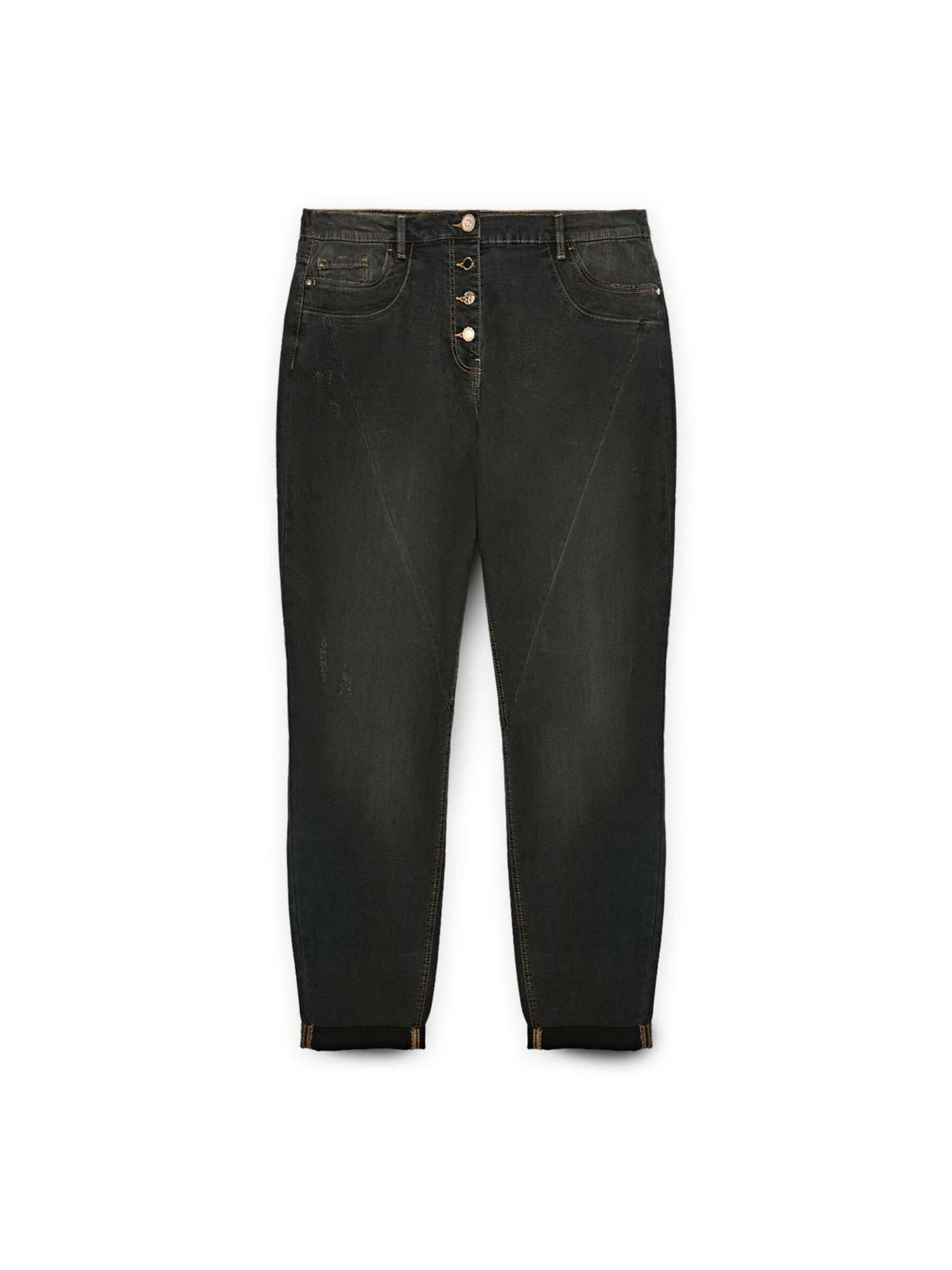 Fiorella Rubino Regular Jeans in Grey: front