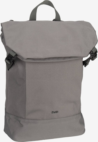 ZWEI Backpack in Grey: front