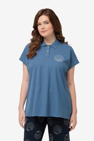 Ulla Popken Shirt in Blauw: voorkant