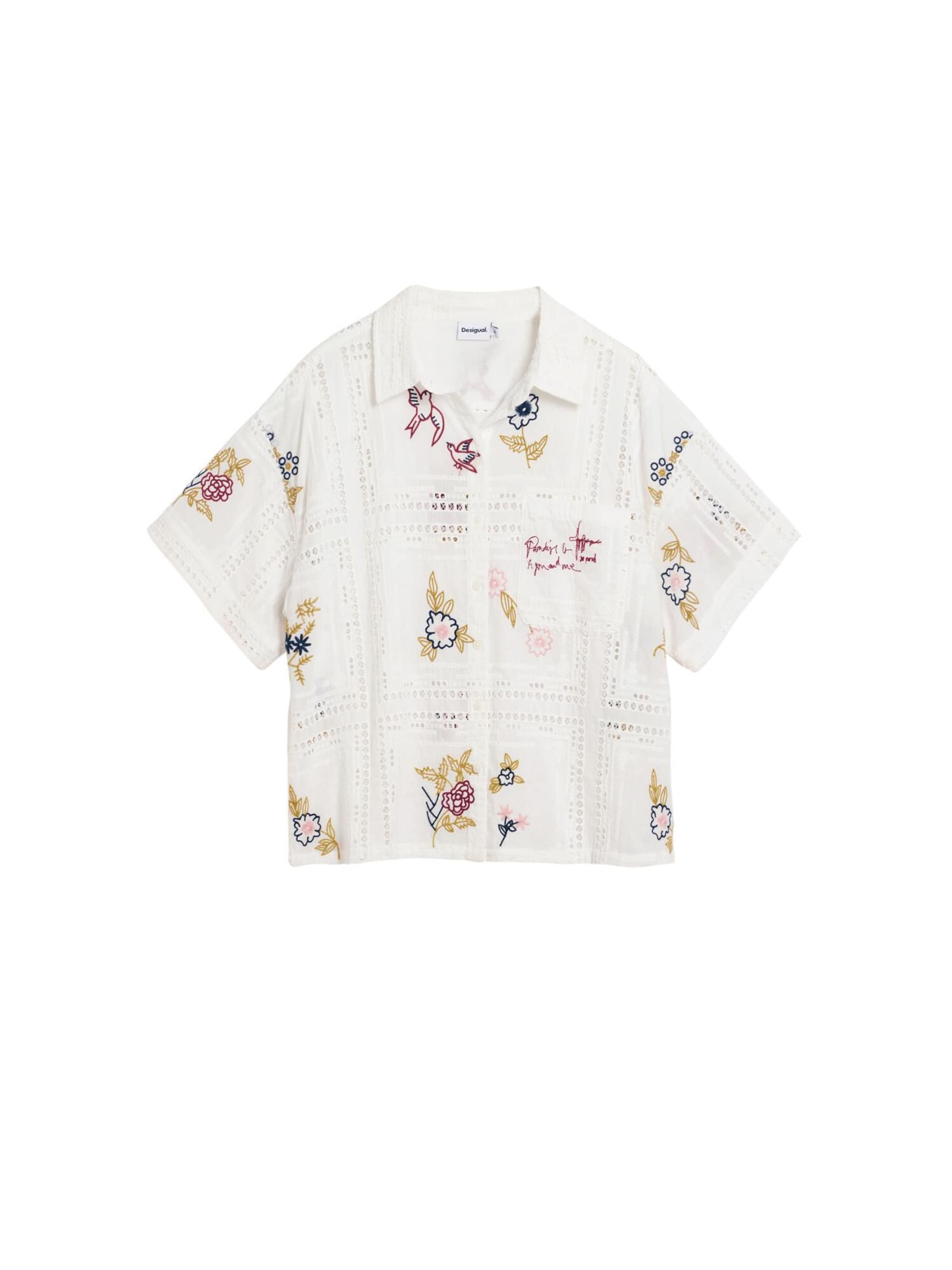 Desigual Tričko - Biela: predná strana